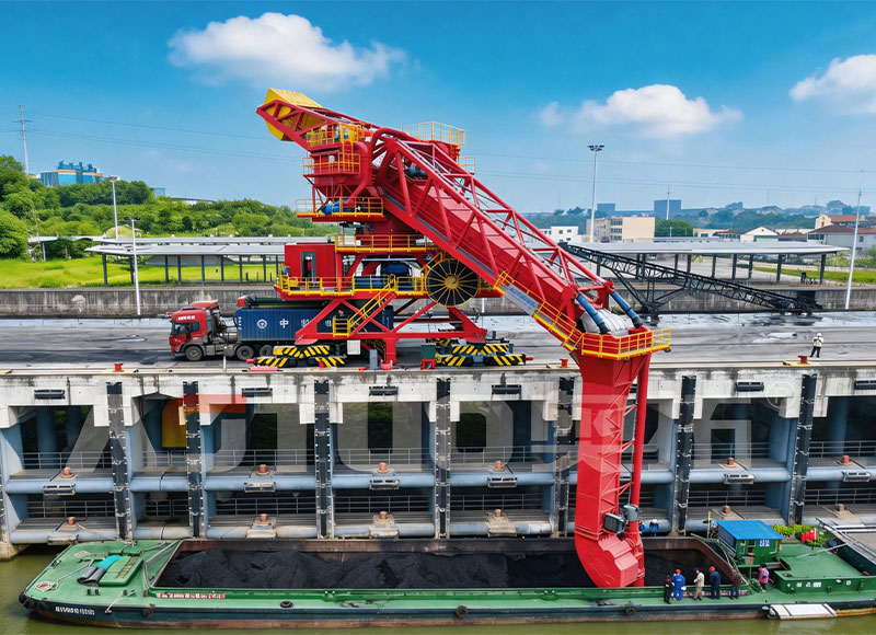 Tipo ATSL-T Scaricatore continuo per navi multimateriale ecologico di tipo pneumatico